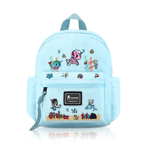 Tokidoki Unicorno Mini Backpack Daily Fashion Shoulder Bag Large Capacity Portable Travel Backpack Casual Daypack (blue)