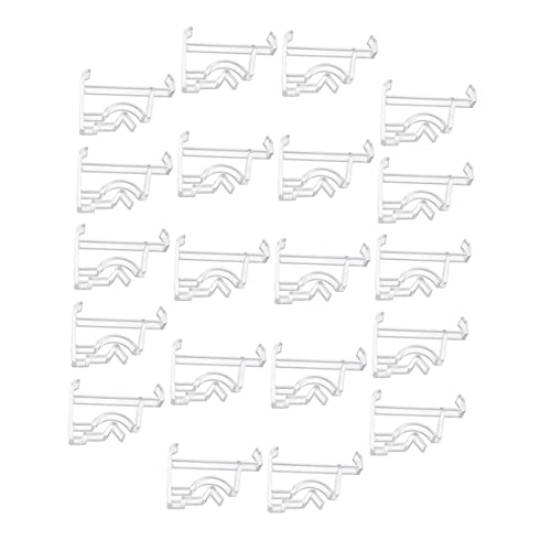 IMIKEYA 20pezzi Clip Per Tende Accessori Per Tende Resistente e Facile Installare e