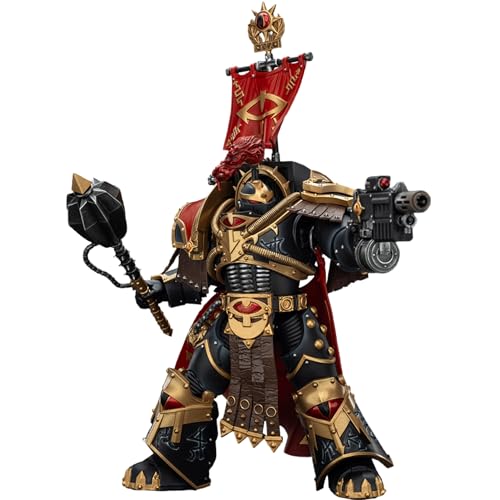 JOYTOY Warhammer 40k Sons of Horus Legion Cataphractii Praetor ActionFigure