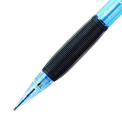 Pentel Champ Mechanical Pencil, (0.9Mm), Tinted Blue Barrel, 12 Pack (Al19C) #TOP4