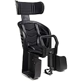 ☆ [Fácil de instalar] La parte trasera del asiento de bicicleta para bebé se fija con tornillos, lo que es común para la mayoría de las bicicletas. Simplemente instale un cuadro trasero de bicicleta plano. El cuadro trasero de la bicicleta debe tener más de 25 cm de largo y menos de 20 cm de ancho. Se adapta a cualquier portabicicletas.