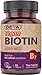 Deva Nutrition Vegan Biotin 6000 mcg Tablets, 90 Count