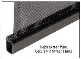 Black .160 Screen Retainer Spline - 500 Foot Roll