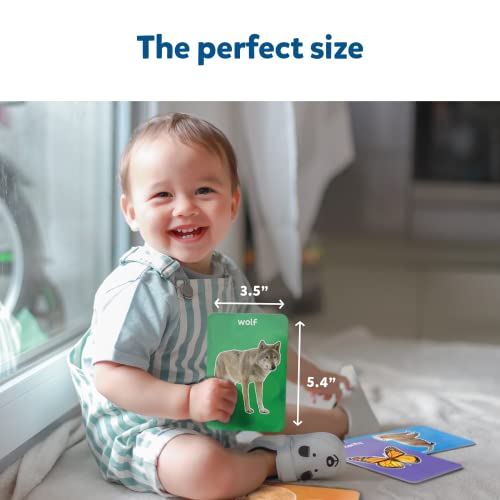 Skillmatics Thick Flash Cards For Toddlers - First 100 Animals, 3 In 1 Educational Game, Gifts, Includes Learning Activities For 18 Months To 4 Years - 100 Pictures #TOP2