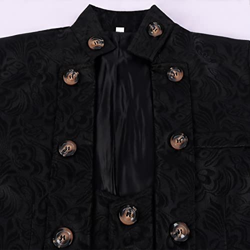 Men's Casual Jackets Stylish Retro Tuxedo Coat Fashion Court Medieval Punk Wear Ideal for Parties and Events4