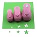 CADY Crafts Punch Set 8mm 15mm 25mm Paper Punches 3pcs/Set (Star)