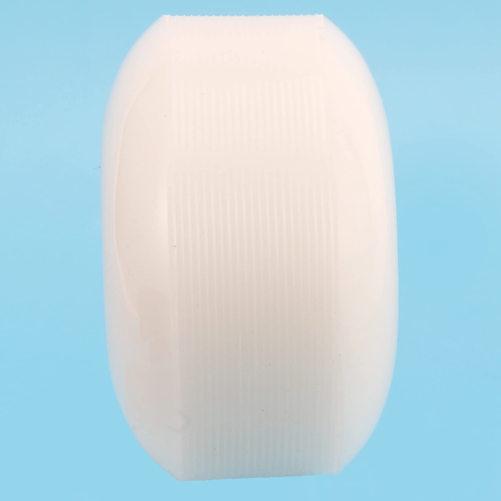 Roues de Planche à roulettes avec Roulements 52X30Mm Street PU Roues Pièces de Planche à roulettes Cruiser Roues de Planche Longue (Ensemble de 4) Blanc
