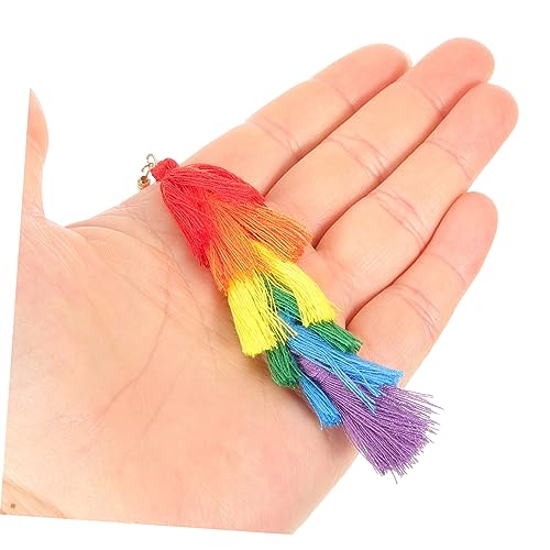 Boucles d'oreilles arc-en-ciel pour sublimer une tenue simple