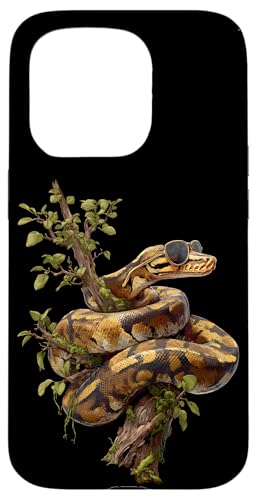 �{�[���p�C�\�� �T���O���X���D�� ঒��� �w�r Ball Python Snake Owner �X�}�z�P�[�X iPhone 15 Pro �p