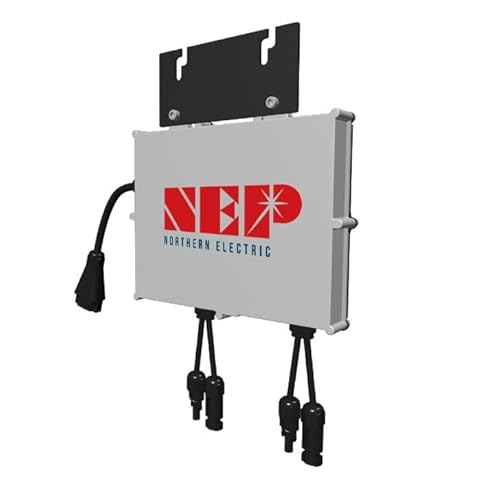 NEP BDM-800W Mikrowechselrichter mit integriertem WiFi für Balkonkraftwerk (Steuersatz: 0% nach § 12 Absatz 3 UStG)