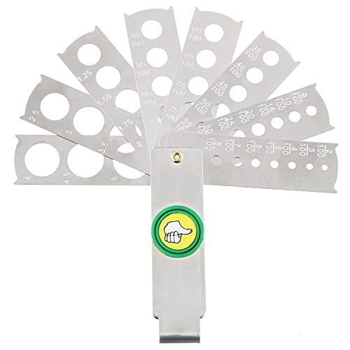 Herramienta de medición de tamaño de piedra de diamante E-outstanding accesorio de joyería 3