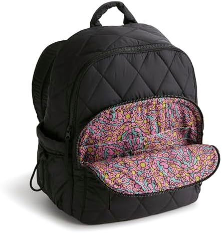 Vera Bradley 여성용 페더웨이트 밴크로프트 백팩, 블랙, 원 사이즈, 블랙., 원사이즈 — 사진 4