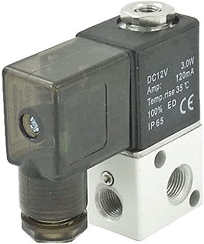 Électrovanne d'air 24V 3V1-06 normalement fermé pour commande pneumatique - 3