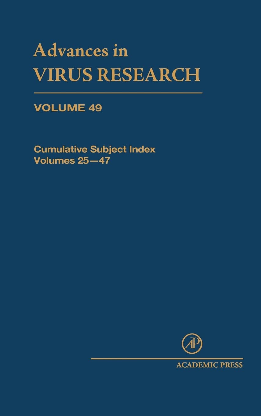 Cumulative Subject Index (Volume 49) (Advances in Virus Research, Volume 49)      1st Edition