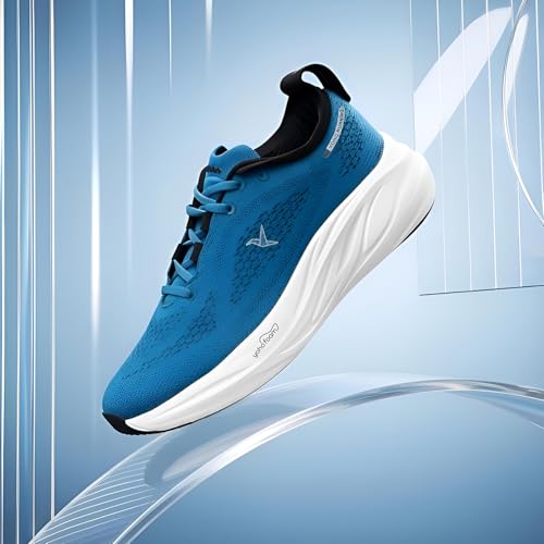 Image of YOHO ZeroHour AeroWeave Sports Shoes with Laces for Men|Running,Jogging, Athletic & Gym |Cushioned Insoles,Breathable Upper & Phylon Sole for Shock Absorption Sneakers for Man