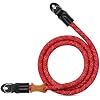 K&F CONCEPT Camera Neck Strap,100cm Nylon Rope Camera Shoulder Strap with O-ring for DSLR Camera-Red