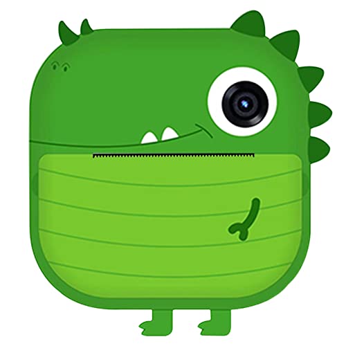 Câmera instantânea para crianças, Mini câmera infantil com tela grande HD de 2,4 polegadas e lente d