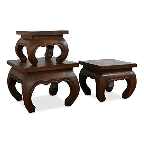 Table Basse Livasia en Acacia Cover