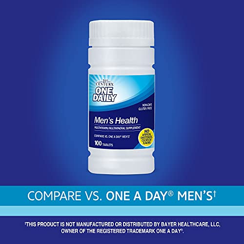 21St Century One Daily Men's Health Tablets, 100 Count #TOP1
