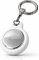 Rastreador Air Tag com Alarme de Sonoro Localizador Smart Tag Compatível com Buscar Apple 1 ano de bateria Localizar Pets e Crianças GPS para Chaves Case em Silicone e Chaveiro Incluso