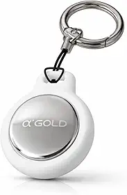 Rastreador Air Tag com Alarme de Sonoro Localizador Smart Tag Compatível com Buscar Apple 1 ano de bateria Localizar Pets e Crianças GPS para Chaves Case em Silicone e Chaveiro Incluso