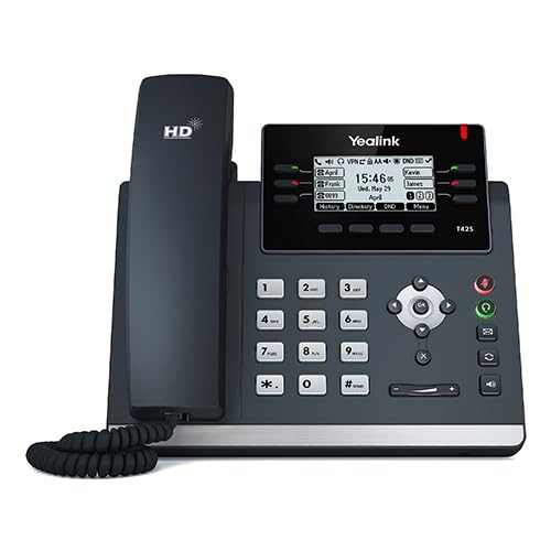 Teléfono IP Yealink SIP-T42S con 12 líneas y pantalla gráfica miniatura 2