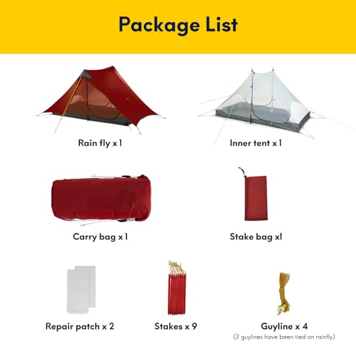 LANSHAN 2-Person Ultralight Tent