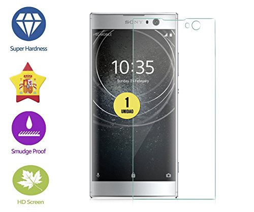 im77r Protector DE Pantalla Premium 2.5D Cristal Templado 9H para Sony Xperia XA2