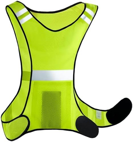 Benson Reflecterend hardloopvest - LED verlichting - Wate