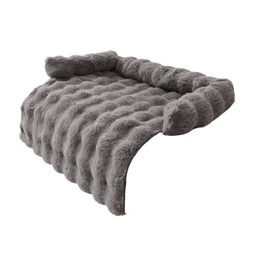 Generico Cuccia per Cani da Divano | Tappetino Copri Divano con Bordo Rialzato - Copertura Calmante per Cani da | per Casa Soggiorno Cucina Camera dei Bambini Appartamento Interno Riposo Quotidiano