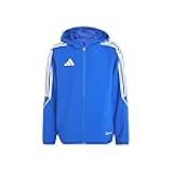 Kids Boys Tiro23 League Windbreaker Soccer Cleats Full Zip - White