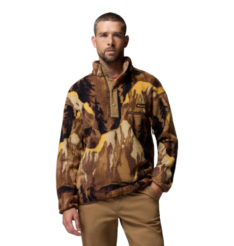 Image of Columbia Men's Helvetia II Printed Half Snap Fleece