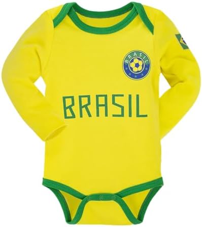 Cnins Body esportivo para bebês - macacão infantil unissex de man...
