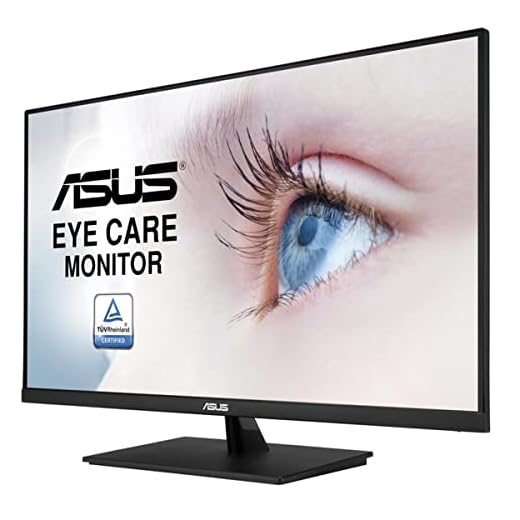 ASUS 31.5” 4K HDR Monitor (VP32UQ) - UHD (3840 x 2160), IPS, 100% sRGB, HDR10, Speakers, Adaptive-Sync/FreeSync, Low Blue Light, Eye Care, VESA Mountable, Frameless, DisplayPort, HDMI, Tilt