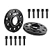 KSP 5X100 & 5X112 Wheel Spacers, 2PCS 15mm Hubcentric Forged Spacers with Sphere Seat Lug Bolts fit for Audi A3 A4 A6 A8 S4 S6 S8 Quattro TT VW 5 Lug Thread Pitch M14x1.5 Hub Bore 57.1mm