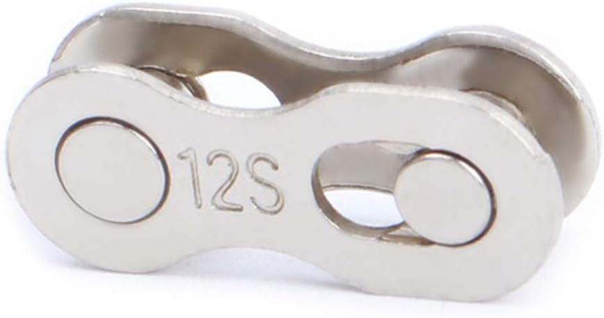 2 Paia Maglie Catena Bici Sgancio Rapido - Per Catene 6-12 Velocità, Acciaio Al Carbonio - Foto 11