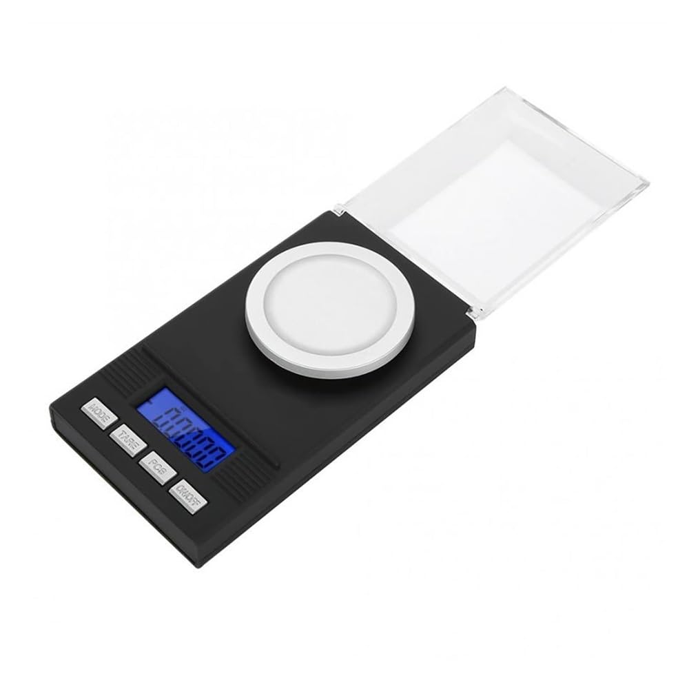 Kitchen Scale 10G/20G/50G/100G Mini Portable Electronic Digital Scale 0.001G High Prec Sleeve Pearl Precious Diamond Scale Kitchen Supplies 20g(50g)