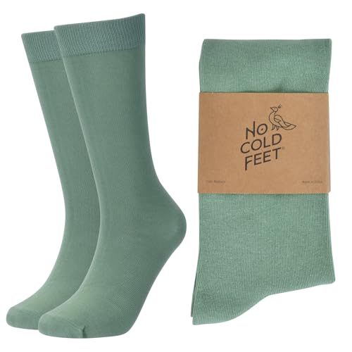 Chaussettes vertes pour garçon d'honneur cadeau de mariage en vert sauge