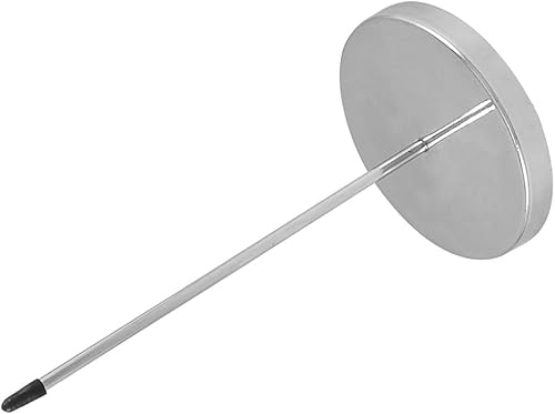 Miniatura 2 de uxcell Paquete de 1 soporte para recibos, pico de boleto de restaurante, tenedor de billetes de acero inoxidable, soporte para notas de husillo con