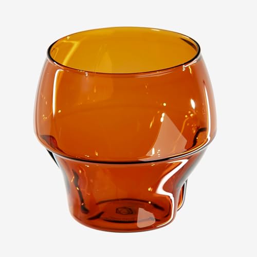 Avensi Wave Aeresso Espresso Coffee Cup, 6.4oz, Autumn Amber