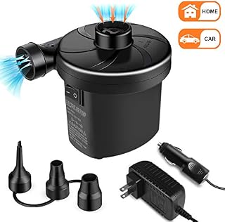 semai Electric Air Pump Portable Quick Fill Air Pump for Inflatable Couch, Air