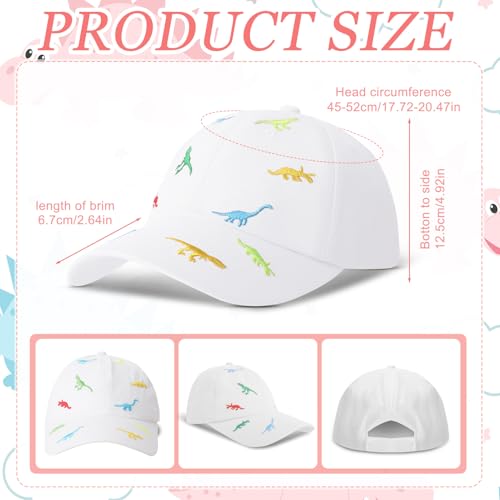 Gorra de béisbol de verano para niños de 2 a 5 años, set de 3 unidades multicolor 2