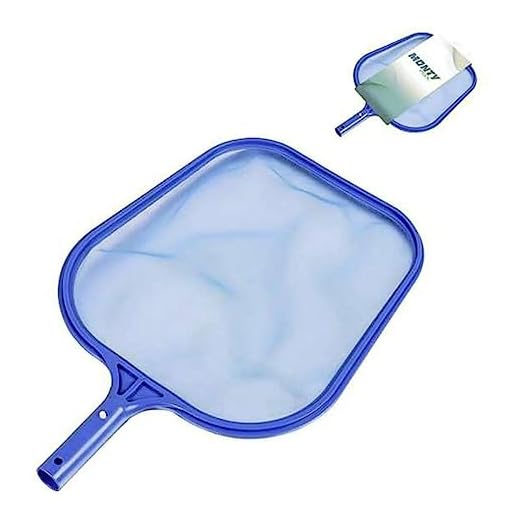 Juinsa - Recogedor De Hojas Para Piscina, Color Azul Y Plástico (29 X 43 Cm)