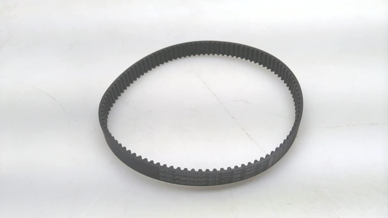 GATES 500-5MGT-15 15MM Wide SYNCHRONOUS Belt 100 Teeth, 212 MAX Temp, 500MM Outside Length, Black, POLYCHLOROPRENE (Neoprene), Power Belt, Section 5M