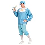 Disfraz hombre WIDMANN wdm98752 ? Disfraz bebé, turquesa, Medium