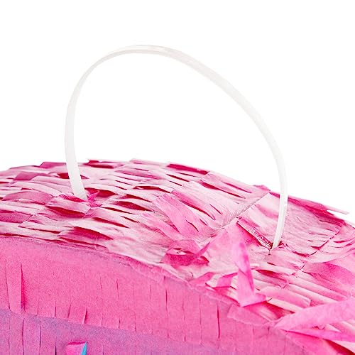 Number 3 Rainbow Pinata With Hanging Loop For Kids 3Rd Birthday Party Decorations, Centerpiece Anniversary, Mexican Fiesta, Easy To Fill Label (11X3X16.5 In, Small) #TOP4