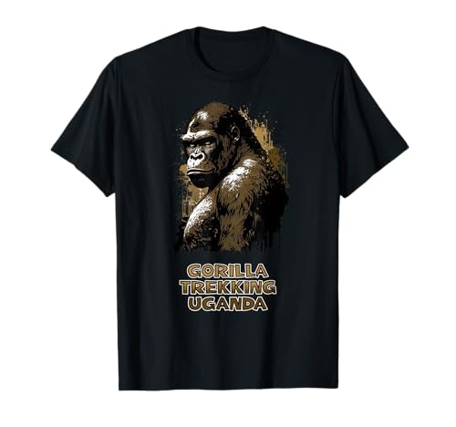 Parcs nationaux de Gorilla Trekking Ouganda T-Shirt