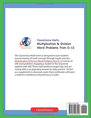 Classichoice Math: Multiplication & Division Word Problems from 0-12 - Image 2