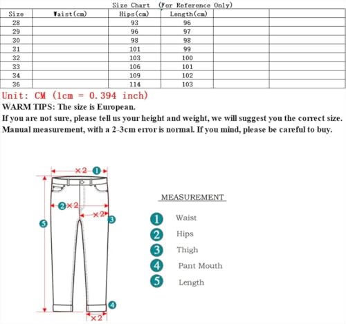 Men's Holiday Trousers Comfortable Daily Slim Fit Office Denim Pants Basic Commute Narrow Leg Design Jeans4