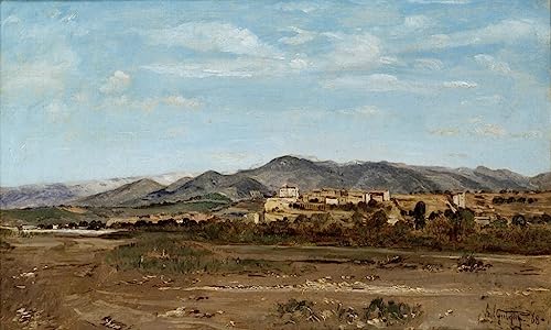Tableau d'art de Paul Camille Guigou, impression toile haut de gamme 60x90